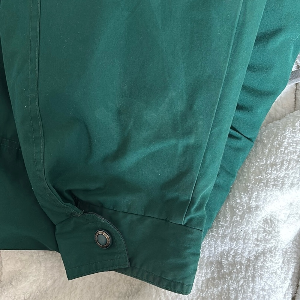 Members Only Green Jacket Mens Vintage Heavy Iconic Racer Quilted Lining XXT - Picture 12 of 16